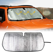 For 2016+ Jeep Renegade Front Windshield Sun Visor Foldable Sunshade RT-TCZ