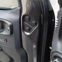RT-TCZ Door Screw Protector Cover Trim for 2018+ Jeep Wrangler JL JLU Gladiator JT, ABS Black 16pcs