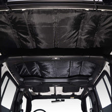 For Jeep Wrangler 2018+ JL JLU Headliner Hardtop Heat Insulation Kit Rear Window Ceiling Roof Insulation Cotton Kit