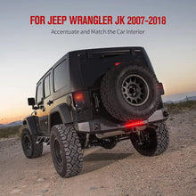 For 2007-2018 Jeep Wrangler JK JKU LED Tail Light Covers Rear Lamp Guards Smoked Black RT-TCZ