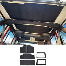 For 2012-2017 Jeep Wrangler JK Hardtop & Tailgate Window Headliner Heat Sound Insulation RT-TCZ