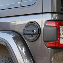 For 2018-2020 Jeep Wrangler JL Gas Cap Cover, Locking Fuel Door