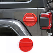For 2018+ Jeep Wrangler JL Door Fuel Tank Gas Cap Cover Trim RT-TCZ