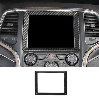RT-TCZ 8.4inch Front Center Console GPS Decoration Frame Trim For 2014-2018 Jeep Grand Cherokee