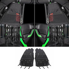 For Jeep Wrangler JK JKU TJ LJ 4 Doors Roll Bar Storage Bag Cage Multi-Pockets