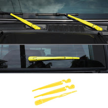 For 2018+ Jeep Wrangler JL Front & Rear Window Windshield Wiper Cover Trim RT-TCZ