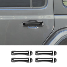 For 2018+ Jeep Gladiator JT 4Door Exterior Door Handle Shell Trim Decor RT-TCZ