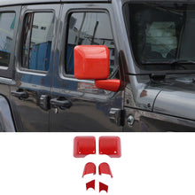 For 2018+ Jeep Wrangler JL JLU & Gladiator JT Side Rearview Mirror & Base Trim Cover RT-TCZ