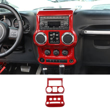 For 2011-2017 Jeep Wrangler JK Dashboard & Air Conditioning Switch Panel Frame Cover Trims RT-TCZ