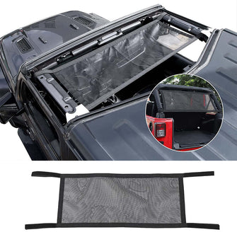 For Jeep Wrangler YJ TJ JK JKU JL JLU & Gladiator JT Cargo Net Roof Hammock RT-TCZ