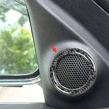 For 2011-2020 Jeep Grand Cherokee A-Pillar Door Audio Speaker Ring Trim, Loudspeaker Decorations Circle Trims RT-TCZ