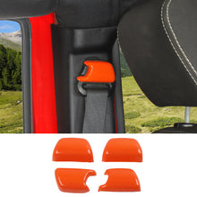 For 2007-2017 Jeep Wrangler JK Seat Safety Belt Buckle Trim ABS RT-TCZ