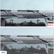 For 2018+ Jeep Wrangler JL JLU & Gladiator JT Front Window Rain Wiper Nozzle Cover Trim
