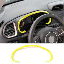 For 2016+ Jeep Renegade Car Interior Dashboard Trim Cover Decoration Strip RT-TCZ