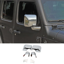 For 2018+ Jeep Wrangler JL JLU & Gladiator JT Side Rearview Mirror & Base Trim Cover RT-TCZ