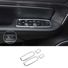 For Jeep Grand Cherokee 11+ &compass 14+ Interior Door Window Switch Cover Trim RT-TCZ