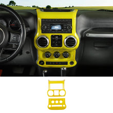 For 2011-2017 Jeep Wrangler JK Dashboard & Air Conditioning Switch Panel Frame Cover Trims RT-TCZ