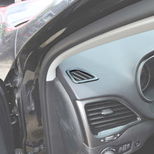 For 2014+ Jeep Cherokee 2pcs Up Vent Decoration Ring Cover Trim RT-TCZ