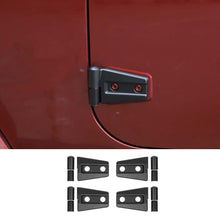For 2007-2018 Jeep Wrangler JK JKU Door Hinge Covers Protector Trim Kit,4pcs RT-TCZ