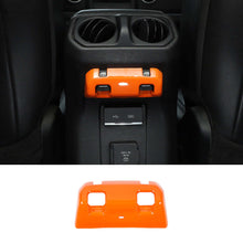 For 2018+ Jeep Wrangler JL JLU Rear Window Lift Switch Button Cover Trim RT-TCZ