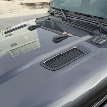 RT-TCZ Hood Engine Bonnet Air Vent Outlet Cover Trim for Jeep Wrangler JL JLU 2018+ Exterior Accessories