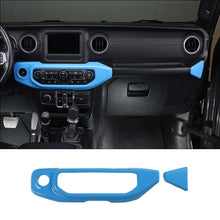 For 2018-2023 Jeep Wrangler JL JLU & Gladiator JT  Air Conditioning Switch Panel Cover Trim RT-TCZ