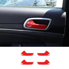 For 2011-2020 Jeep Grand Cherokee Interior Door Handle Frame Cover Trim Decor RT-TCZ