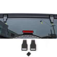 For 2018+ Jeep Wrangler JL Rear Tail Door Window Hinge & Rear Rain Wiper Nozzle Decorative Cover Trim RT-TCZ