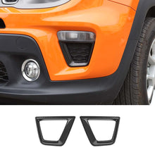 RT-TCZ Auto Front Turn Signal Light Cover Frame Trim Bezel for 2019 2020 Jeep Renegade