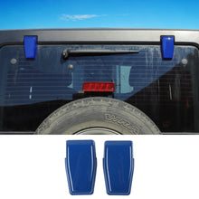 For 2007-2017 Jeep Wrangler JK JKU Rear Window Liftgate Glass Hinge Cover Trim RT-TCZ