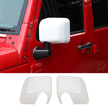For 2007-2017 Jeep Wrangler JK JKU Side Rear View Mirror Cover Trim Frame RT-TCZ