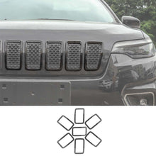 For 2019+ Jeep Cherokee Front Grille Inserts Cover Trim Kit RT-TCZ