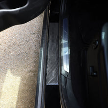 For Jeep Grand Cherokee 2011-2020 4PC Car Door Sill Scuff Anti Scratch Sticker Soft Carbon Fiber