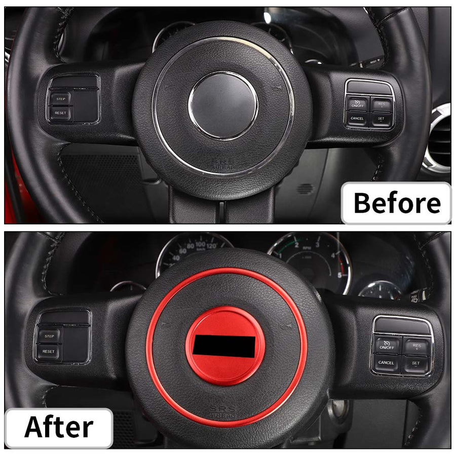 Aazon.co: JeCar Interior Steering Wheel Decoration Tri Kits For 2011