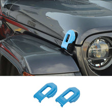 For 2018+ Jeep Wrangler JL JLU & Gladiator JT Hood Latch Lock Catch Brackets Cover Trim RT-TCZ