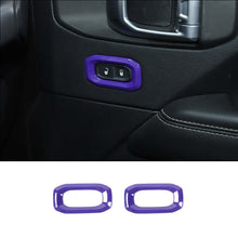 For 2018+ Jeep Wrangler JL JLU & 2020+ Gladiator JT Door Handle Lock Button Cover Trim RT-TCZ