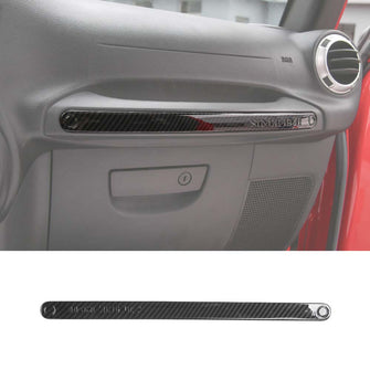 RT-TCZ Co-Pilot Dashboard Handle Trim Strip for Jeep Wrangler JK JKU 2011-2017 Accessories