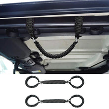 For 2007+ Jeep Wrangler JK JKU JL JLU JT Roll Bar Grab Handles Grip Handle RT-TCZ