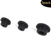 For Jeep Wrangler JL JLU 2018+ Rubber Tailgate Plugs Sets, Removed Tire Carrier Bumper Anti-dust Waterproof, Black