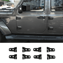 For 2018+ Jeep Wrangler JL JLU & Gladiator JT Door Hinge Covers Protector Decoration Trim Kits RT-TCZ
