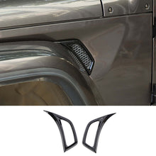 For 2018+ Jeep Wrangler JL  & Gladiator JT  Side Wheel Eyebrow Air Vent Outlet Cover Trim RT-TCZ