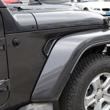 For 2018+ Jeep Wrangler JL  & Gladiator JT  Side Wheel Eyebrow Air Vent Outlet Cover Trim RT-TCZ