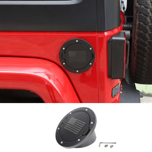 For 2007-2017 Jeep Wrangler JK & Unlimited Fuel Filler Door Cover Gas Cap Exterior Accessories RT-TCZ