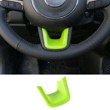 For 2017-2020 Jeep Compass/ Renegade 2015+ Car Steering Wheel U-Shaped Decoration Cover Trim RT-TCZ