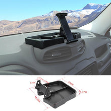 For 2015+ Jeep Renegade Multi-Mount Phone/Tablet PC Bracket Holder with Storage Tray RT-TCZ