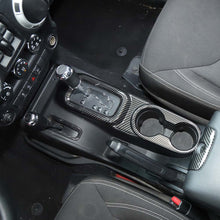 For 2011-2017 Jeep Wrangler JK JKU Center Console Armrest Cup Holder Gear Shift Trim RT-TCZ