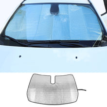 For Jeep Compass 2017+ Car Windshield Sunshade, Front Window Sun Shade Foldable Sun Visor Sunscreen