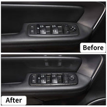 RT-TCZ Window Lift Switch Button Cover Trim for Jeep Grand Cherokee 2011-2020 & Jeep Cherokee 2014-2020