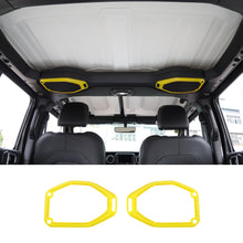 For 2018-2023 Jeep Wrangler JL JLU & Gladiator JT Top Roof Speaker Ring Trim Cover RT-TCZ
