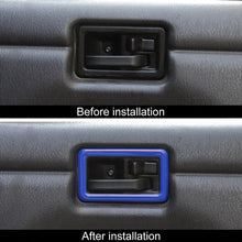 For 1997-06 Jeep Wrangler TJ 2x Car Door Handle Bowl Trim Panel Decor Cover RT-TCZ